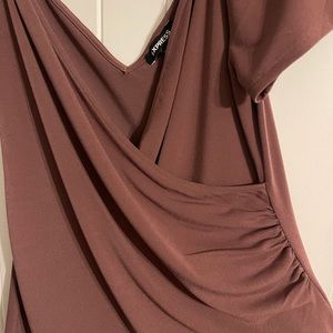 Express beautiful purple blouse